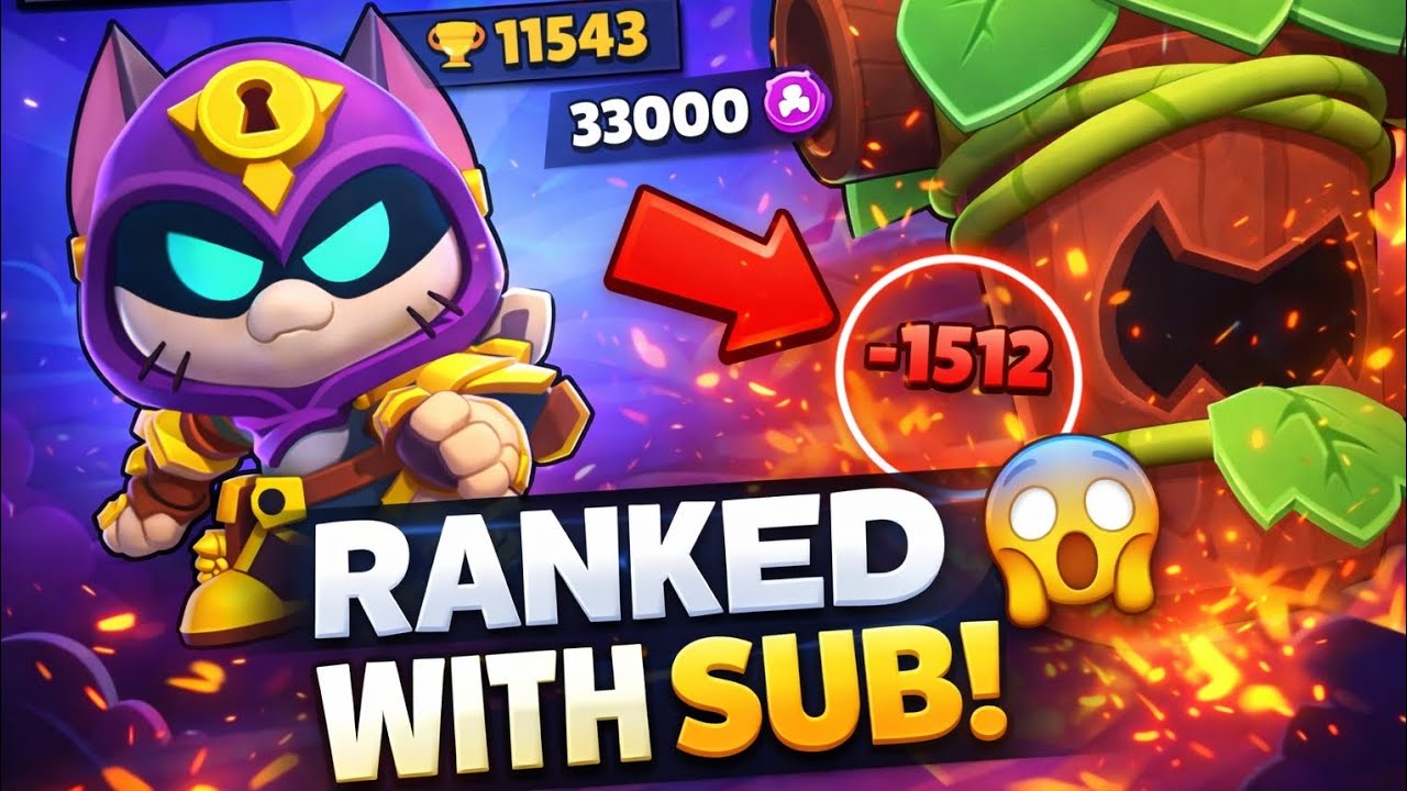Subscriber Joined My Ranked Game… What Happened Next 😭🔥