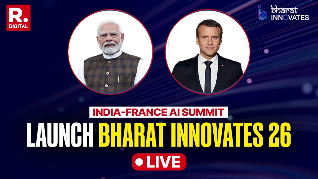 Breaking LIVE: PM Modi & Macron Launch Bharat Innovates 26 In France | AI & Innovation Focus