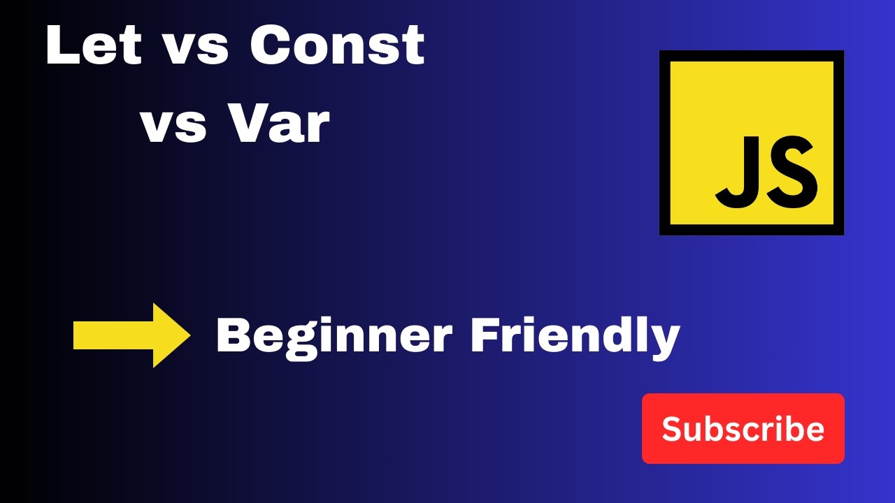 var vs let vs const in JavaScript | Scope, Hoisting & TDZ Explained | JS Tutorial #3