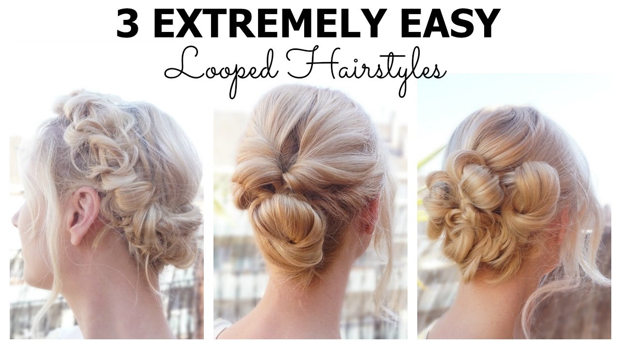 3 Easy Looped hairstyles for Easter Holidays | Hairs Affairs