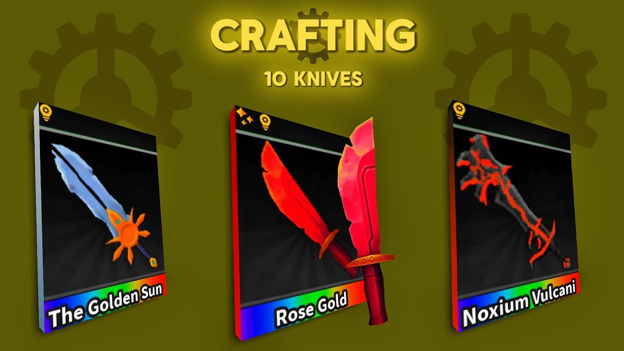 Crafting Some New Knives in STK | Survive the killer