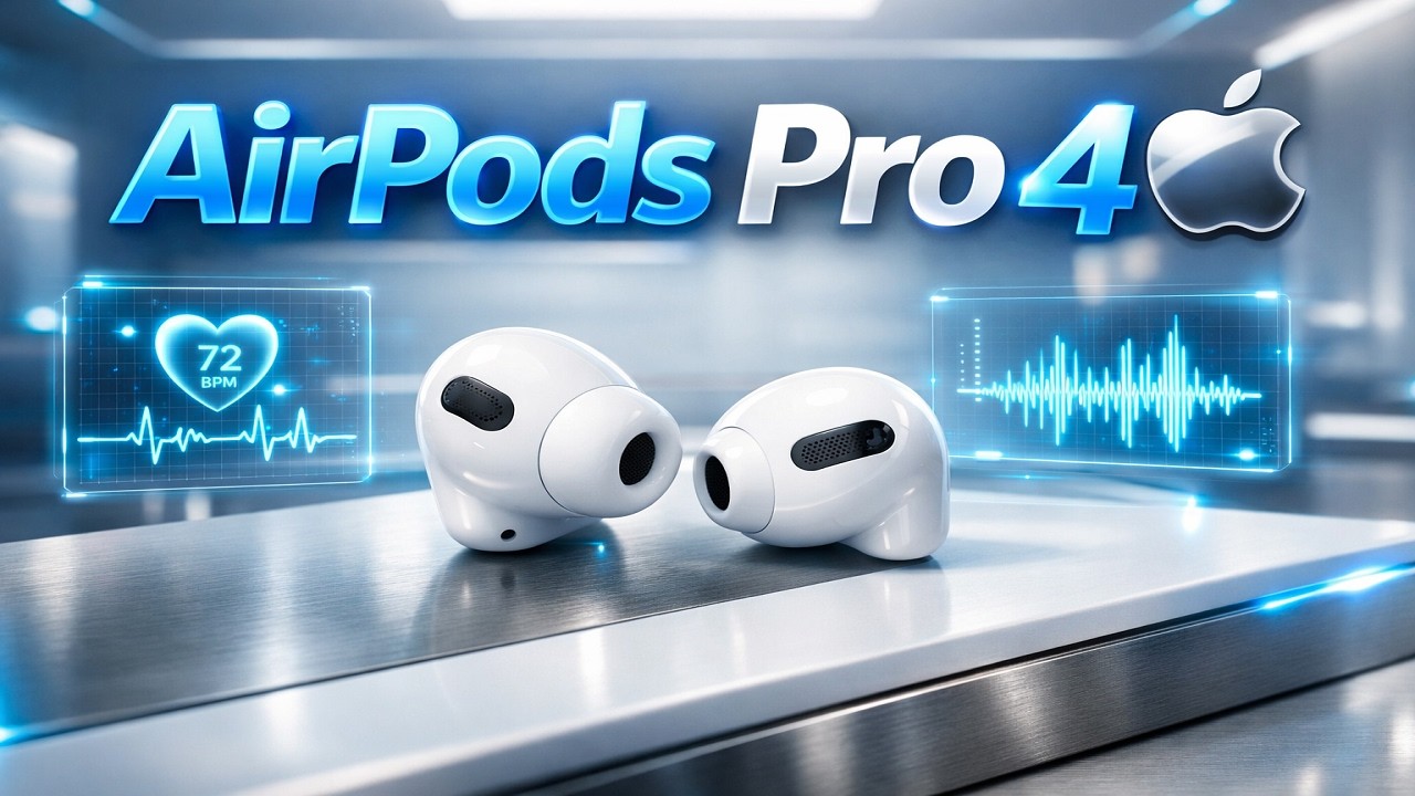 Утечка информации об AirPods Pro 4: Apple добавляет камеры?