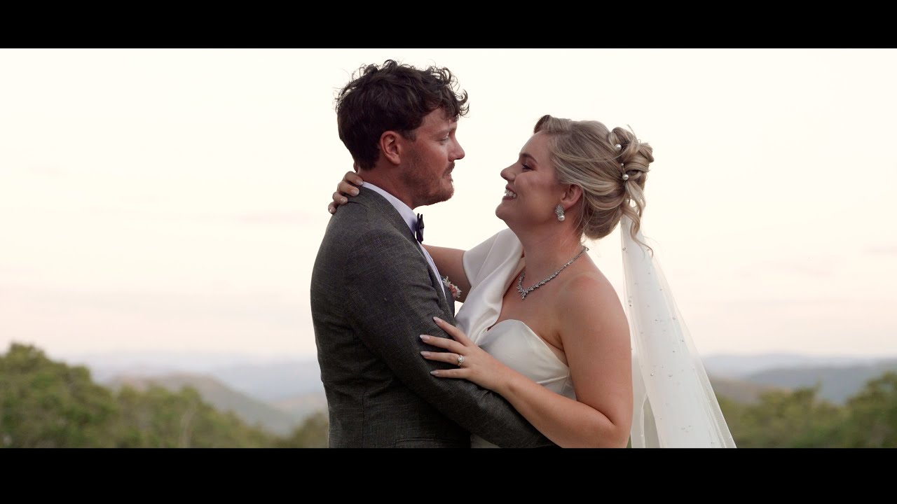 Lachlan and Chloe wedding on a beautiful private property, QLD