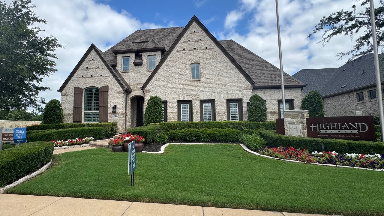 New Construction Home| Highland Homes| McKinney, TX