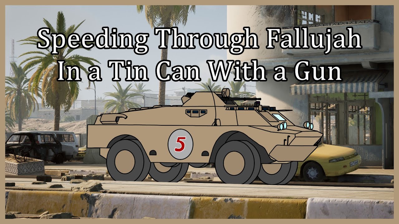 When a Rally Driver Goes To War In Fallujah | Squad Vehicle Gameplay