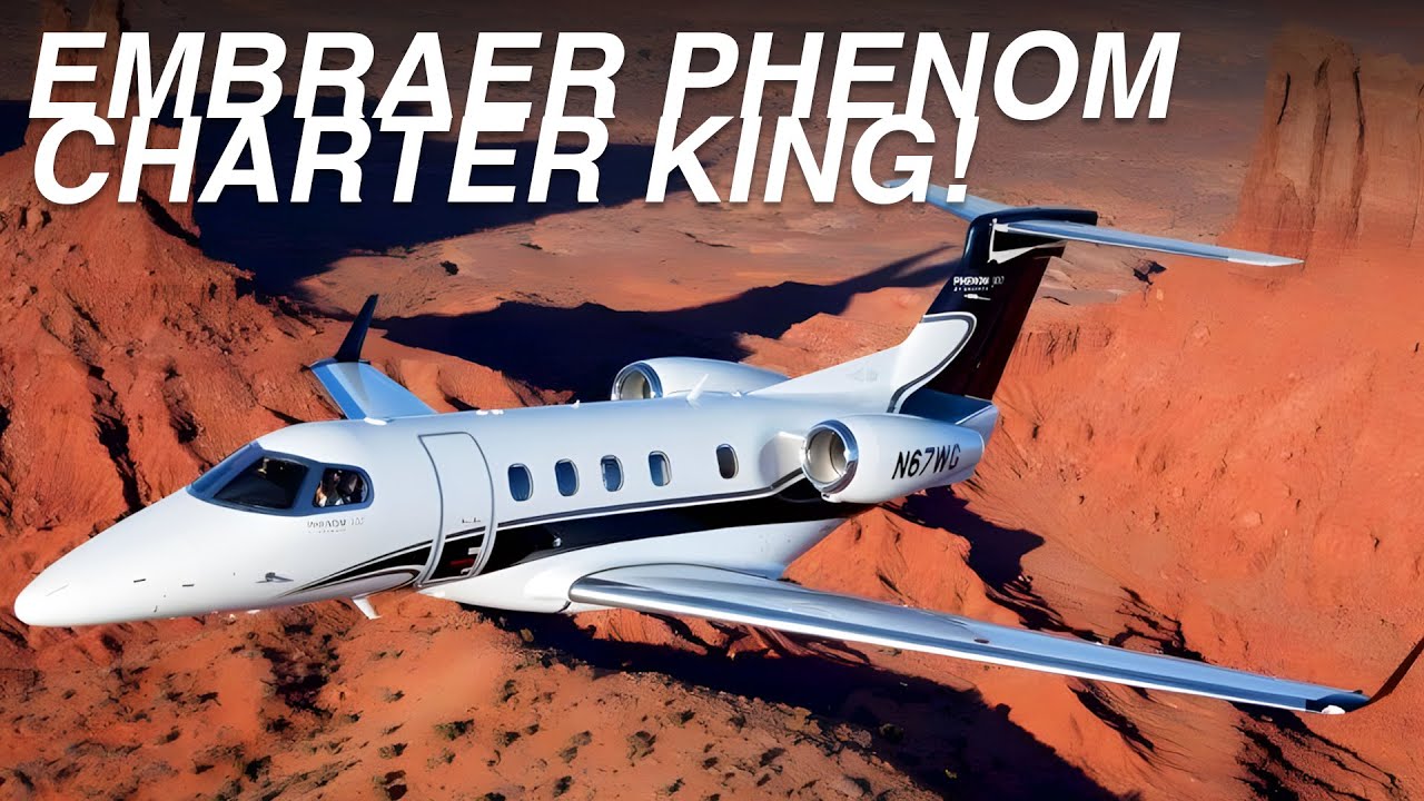 Pięć najważniejszych powod&oacute;w, dla kt&oacute;rych Embraer Phenom 300E pozostaje najlepszym wyborem w czar...