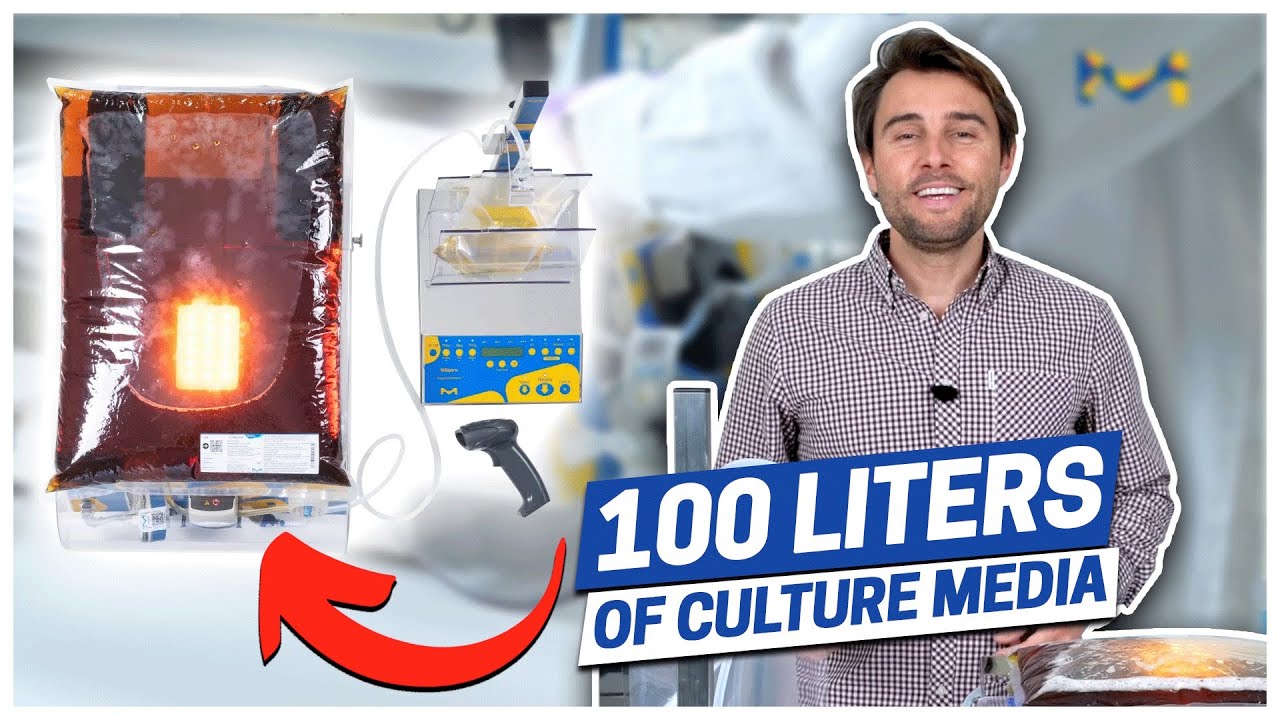 Readystream : How to produce 100 Liters of culture media in 20 min ?