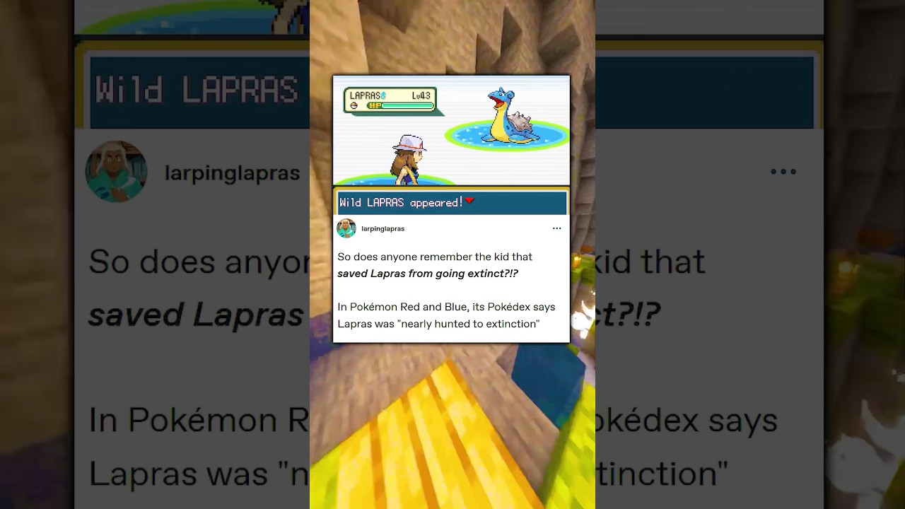 Pokemon Tumblr | Исчезающий Лапрас
