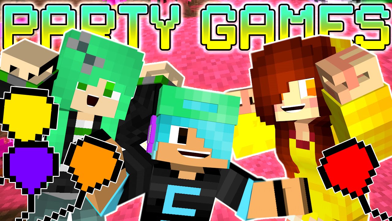 Minecraft Party Games with Gamer Chad & SallyGreen | Fun & Short Minigames