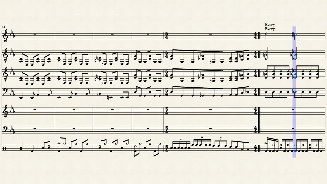Burning Books [2025] Score Video