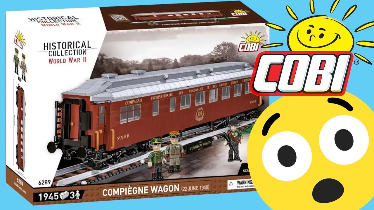 Mega !!! Cobi kapituliert nicht und baut den Salonwagen von Compiègne in 1:35