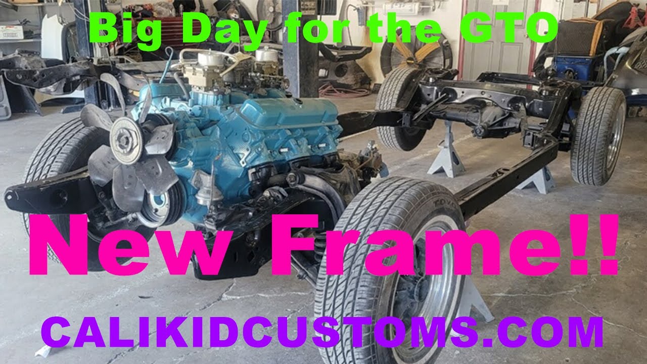 New Frame for the 1966 GTO!!