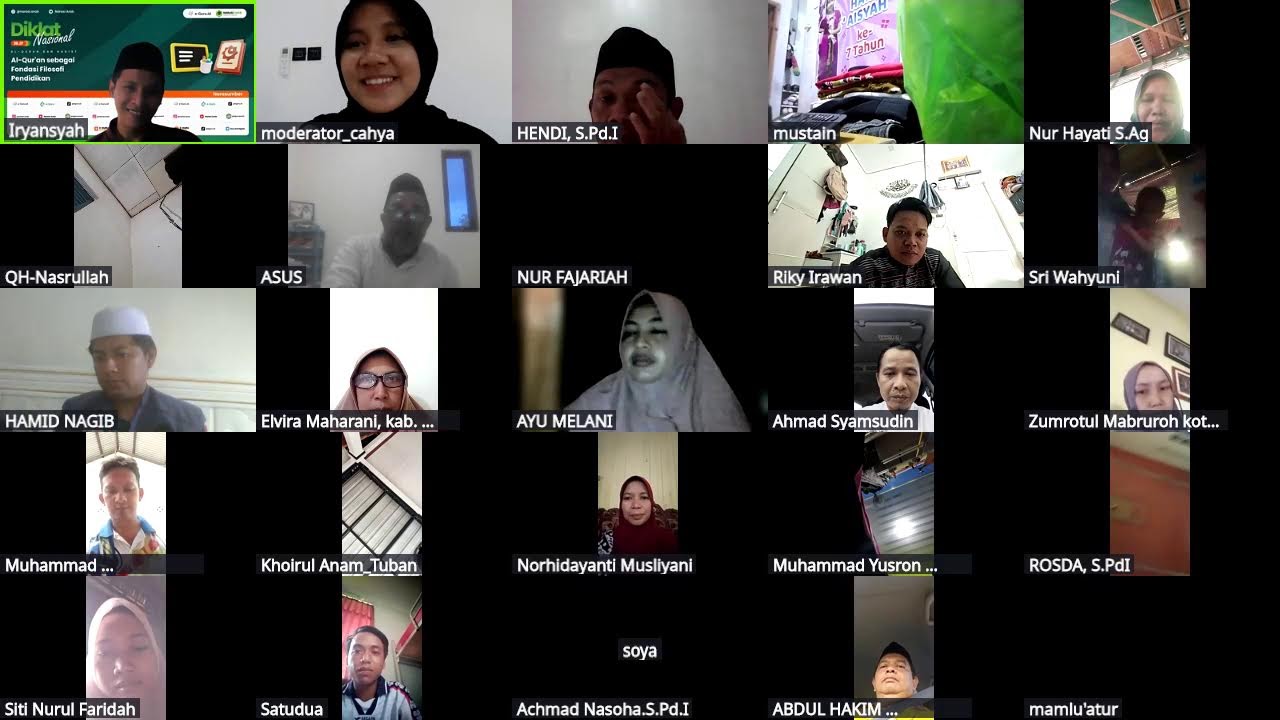 #1 Diklat Al-Qur'an sebagai Fondasi Filosofi Pendidikan