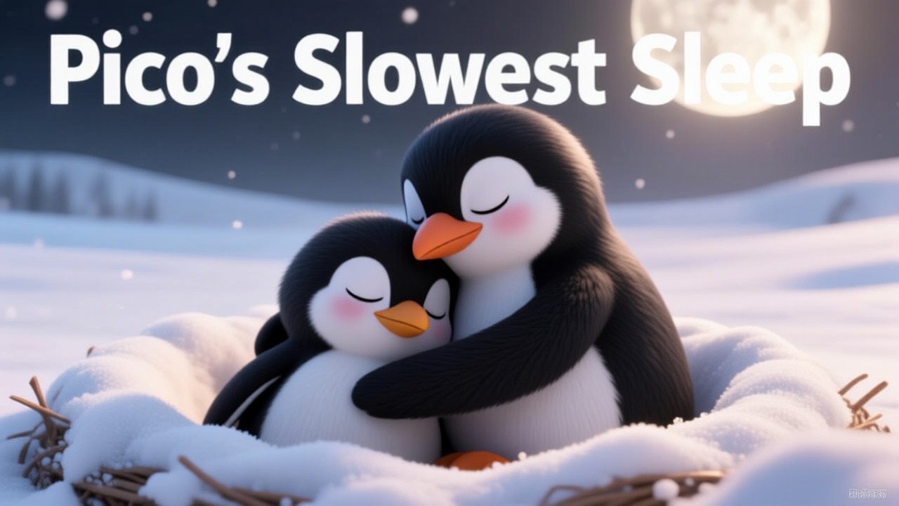 Pico the Penguin Learns to Slow Down 🐧✨ | Cozy Nighttime Story
