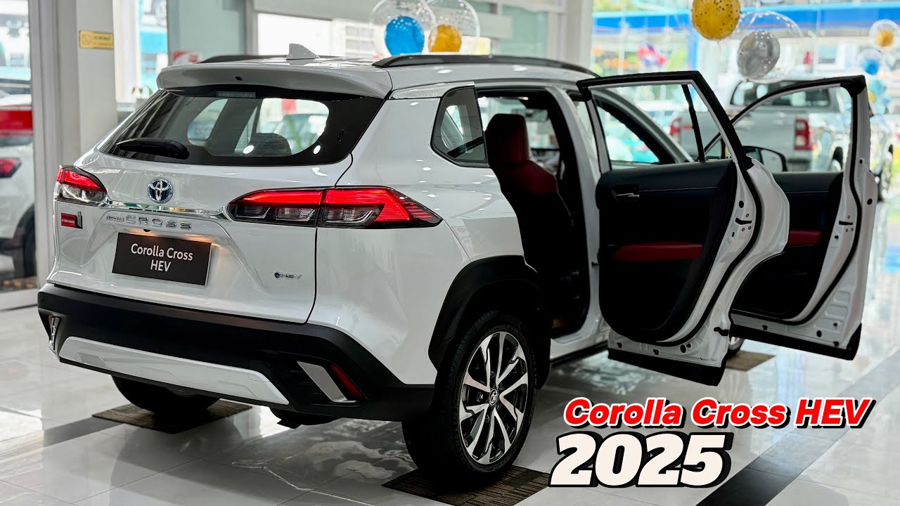 New Toyota Corolla Cross HEV ( 2025 ) - 1.8L Premium Midsize SUV Hybrid | Luxury Interior Exterior