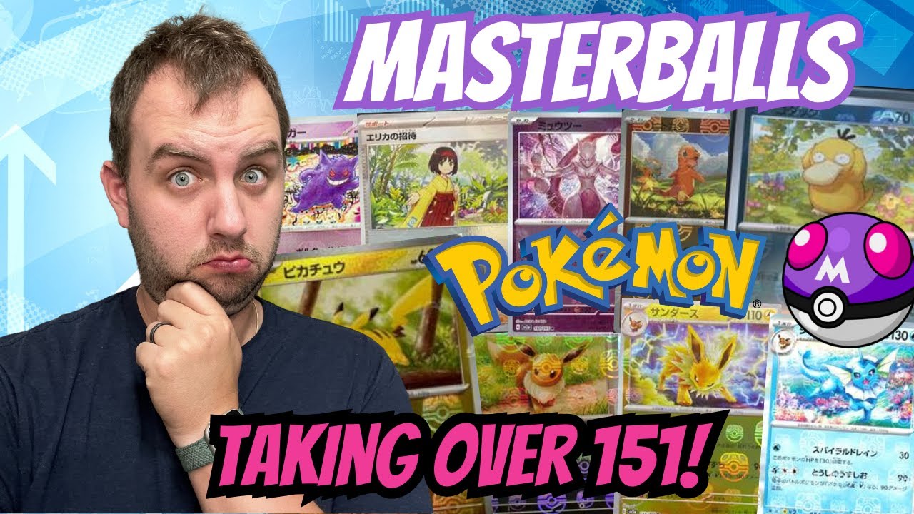 MASTERBALLS Are Taking Over The Japanese POKEMON 151 Market! Investing In Pokemon Cards 2023