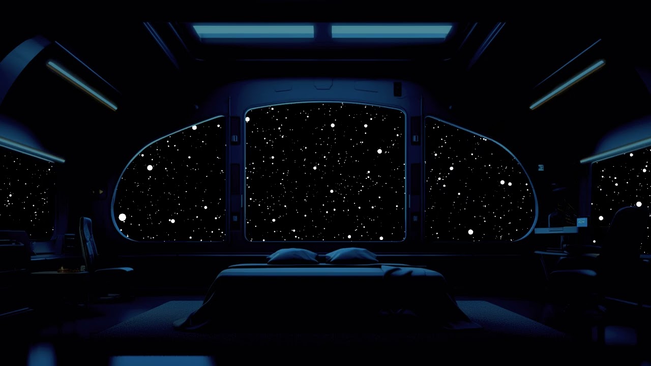 Deep Space Energy Waves Bring A Warm Sense Of Stillness And Lead You Into Deep Sleep