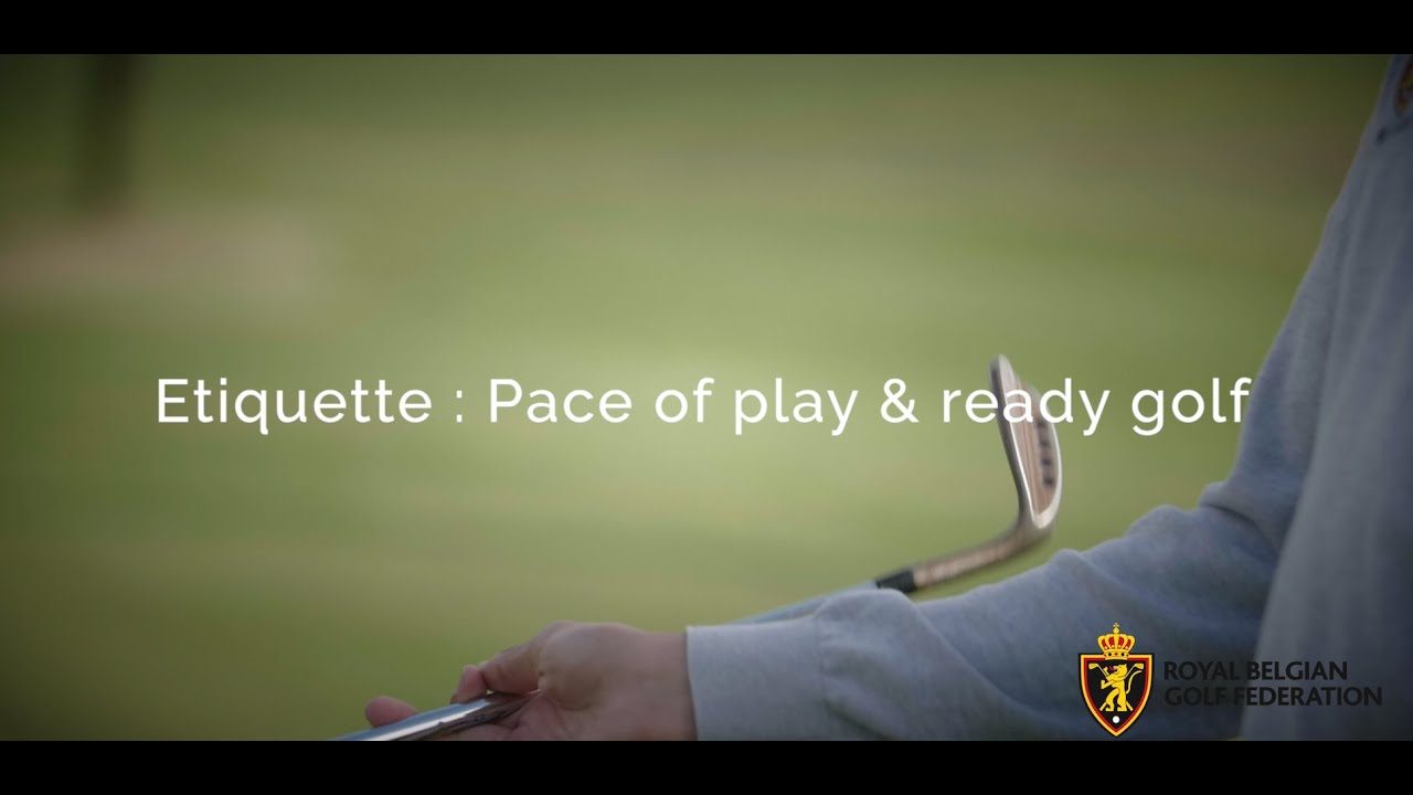 Etiquette - Pace of play & ready golf NL