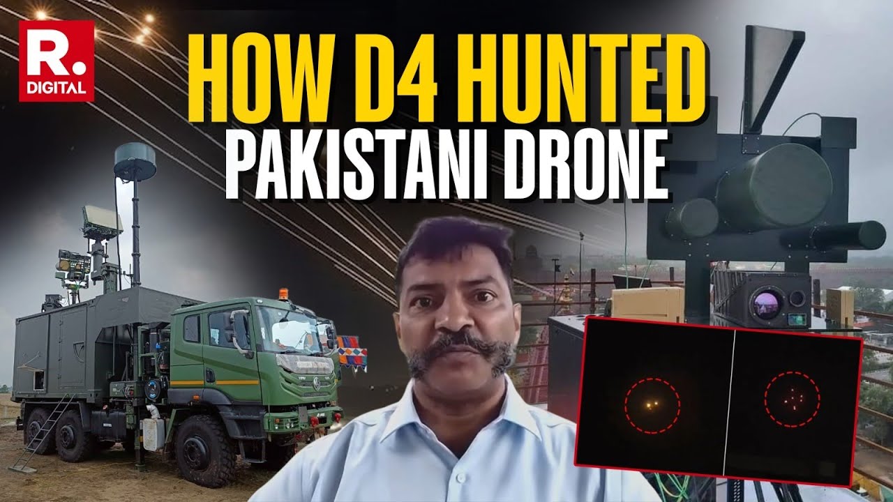 How India&rsquo;s D4 System Obliterated Pakistan&rsquo;s Drones, (Retd.) Colonel Anurag Shukla Reveals All