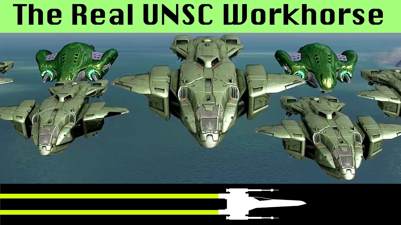 The History of the UNSC's Workhorse, The D77-TC Pelican | Halo Lore