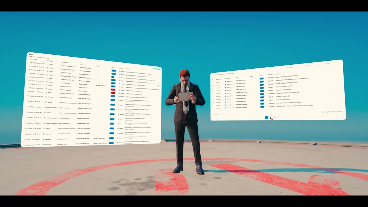 Boss Menu | FiveM Script Showcase