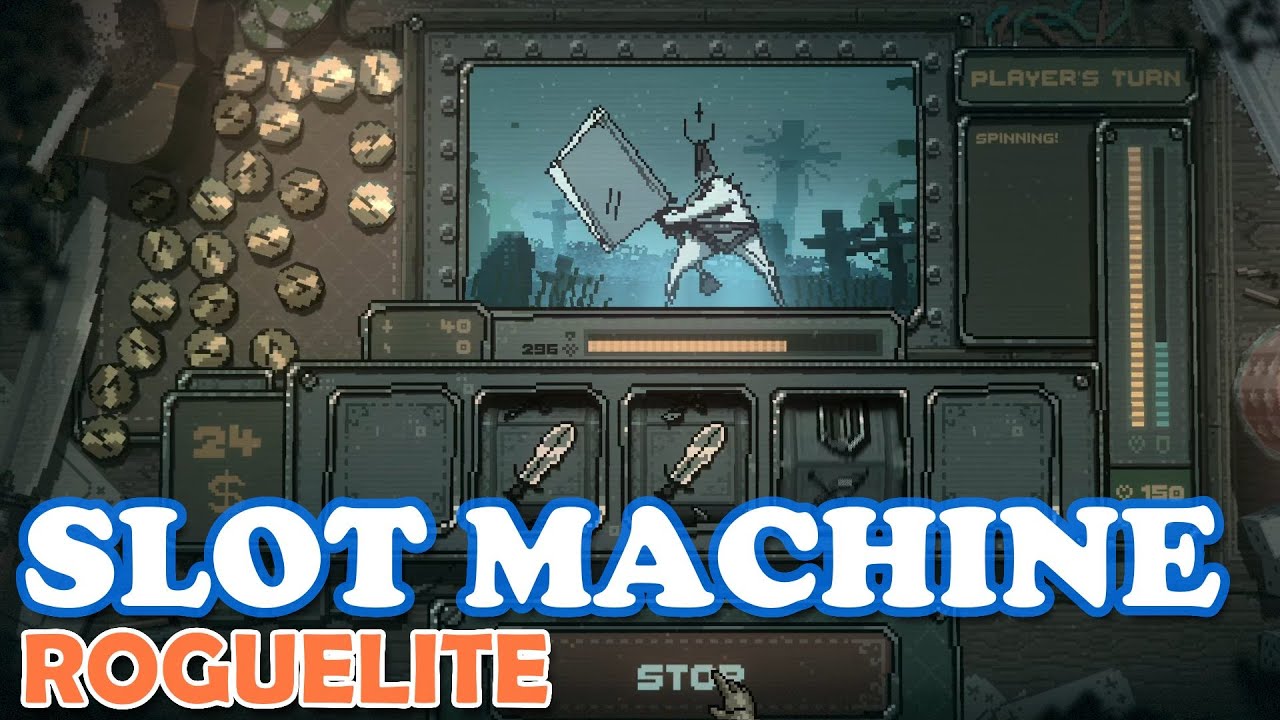 I SPIN for DAMAGE in this WEIRD FANTASY ROGUELIKE | Slots & Daggers