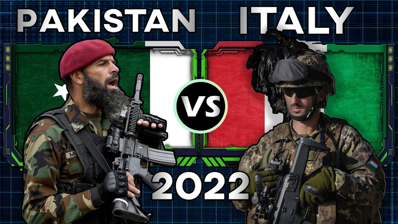 Pakistan vs Italy Military Power Comparison 2022