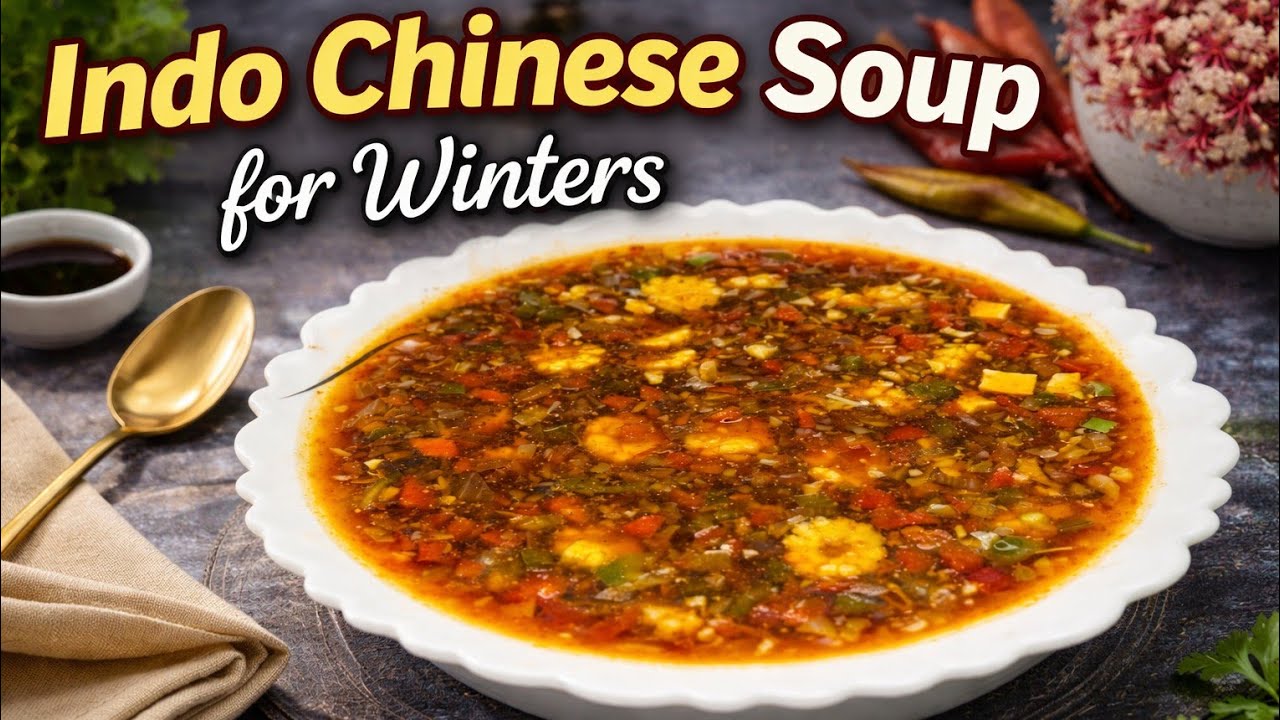 Winter Special Indo Chinese Soup Recipe ||  Hot & Spicy Indo-Chinese Soup #indochinesesoup #soup 