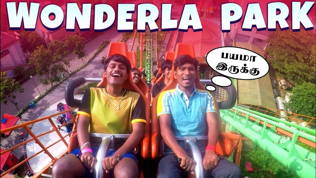செம enjoy 😍🤩 Bangalore Wonderla Amusement Park Vlog | Wonderla Amusement Park Rides