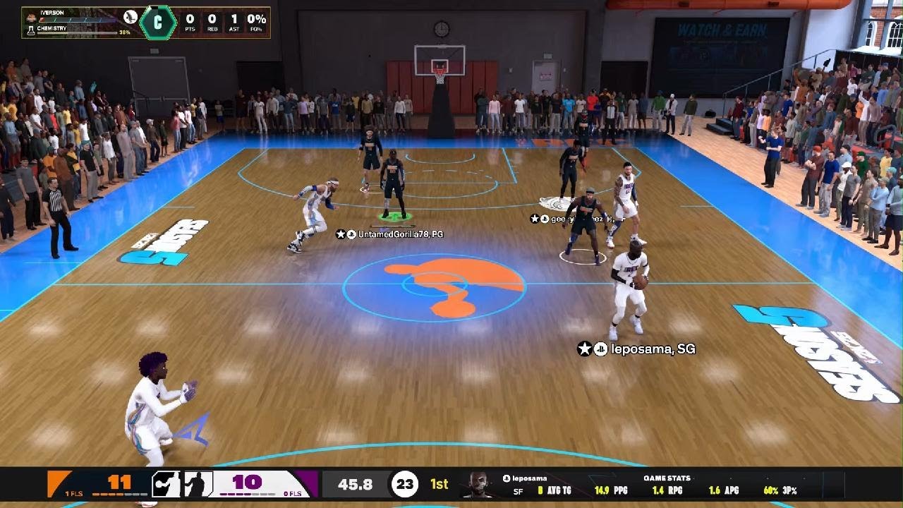 NBA 2K26: 13 PTS 1 REB 4 AST 3 STL