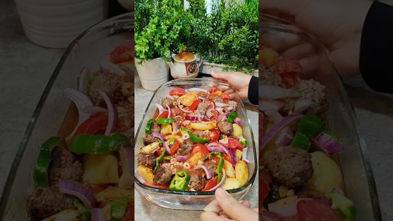 أسرع فطار في رمضان بنص مفروم  طاجن كفتة بالبطاطس بعتمد عليه دايما لو مستعجلة  بطعم حكاية 