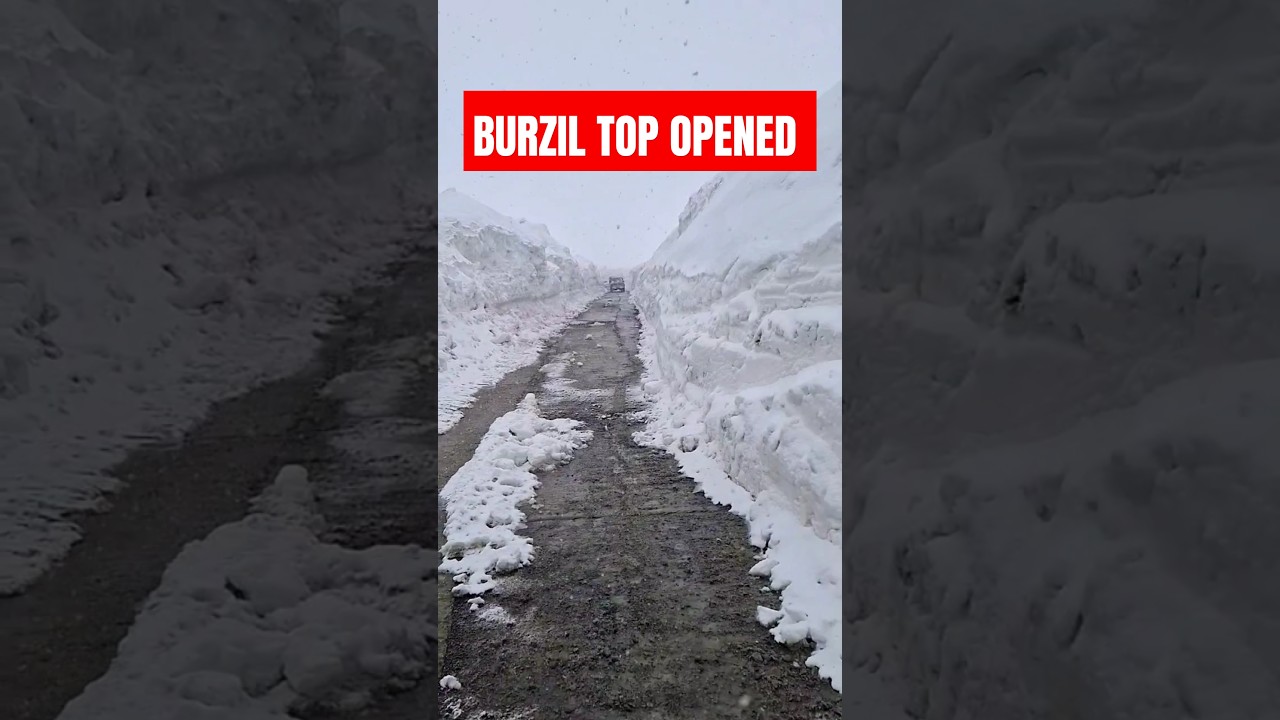 Burzil Top Latest 2025 Tourism Season Start #pakistan #gilgitbaltistan #burzil #minimarg