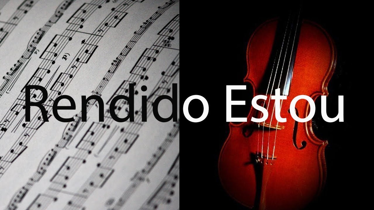 Rendido Estou - Aline Barros e Fernandinho - Partitura para Violino (COVER) - GRÁTIS