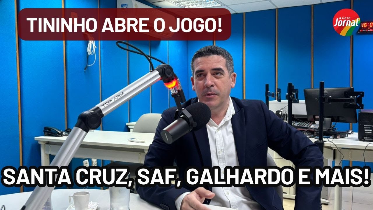Constantino Júnior, ex-presidente do Santa Cruz, fala sobre SAF Tricolor, Galhardo e mais!
