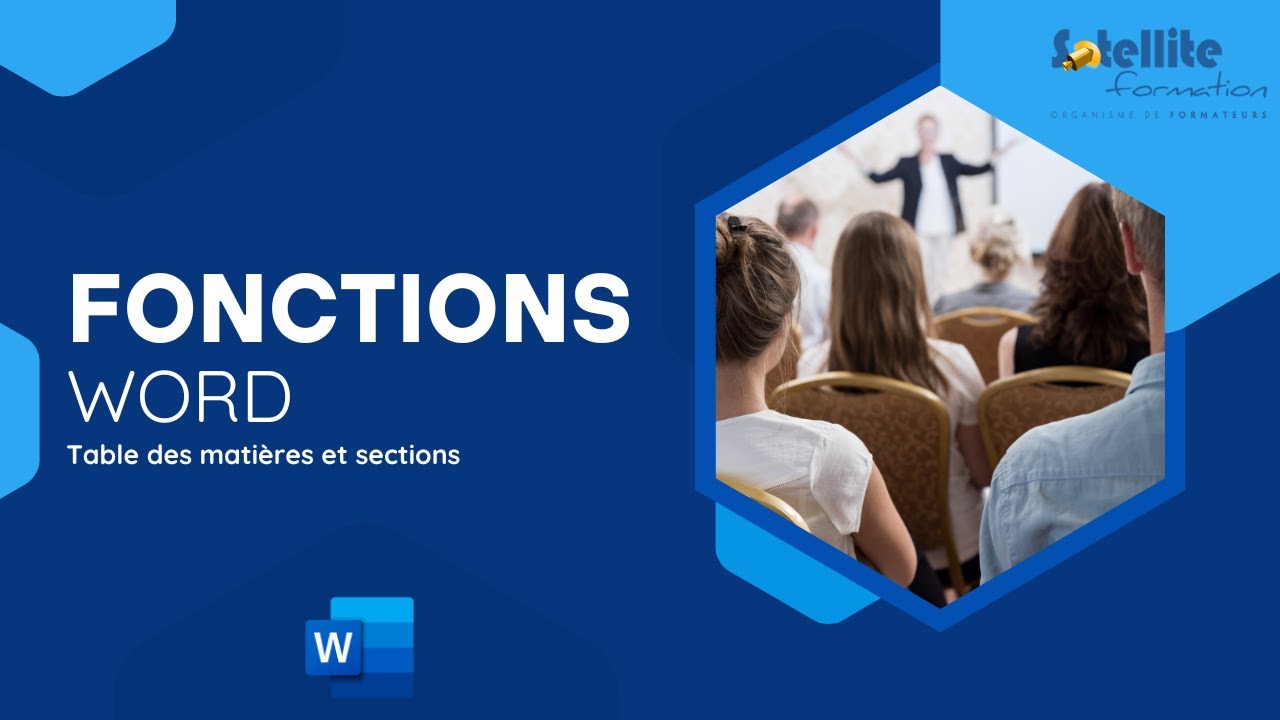 Table des matières et sections