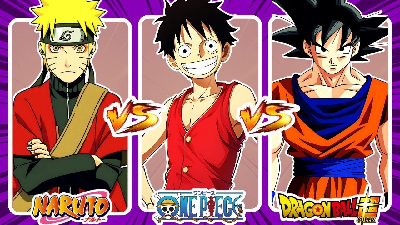 Save One Character: Naruto 🦊 vs One Piece 🏴‍☠️ vs Dragon Ball 🐉