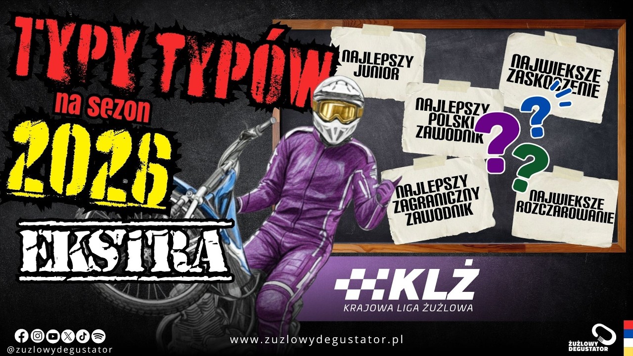 Kto zaskoczy a kto zawiedzie w Krajowej Lidze Żużlowej? - Typy Typ&oacute;w EKSTRA