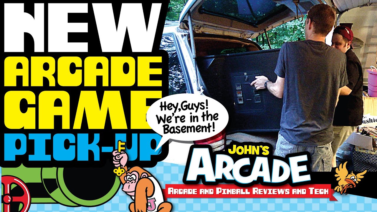 NEW ARCADE GAME PICK-UP!! Shhhhh!! It's a secret