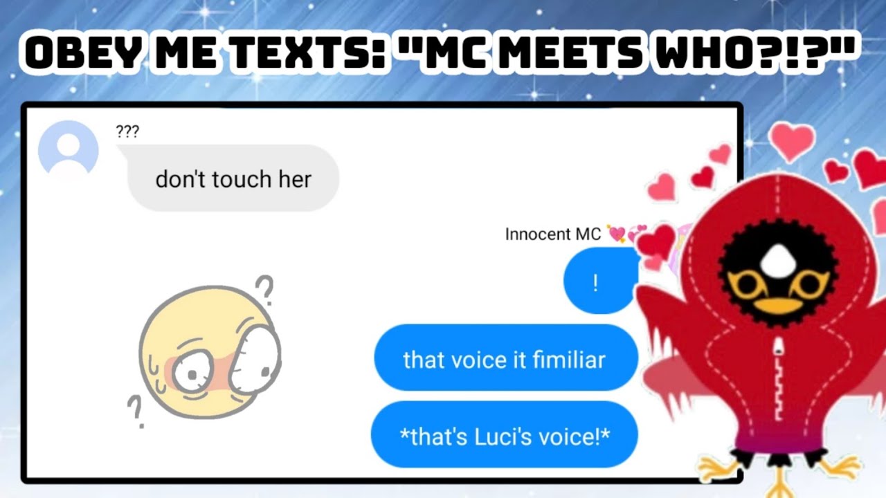 Obey me texts: 