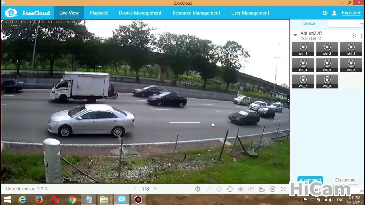 [PC or Laptop] HiCam IP PRO DVR: NEW EseeCloud CMS Installation & Operation Tutorial