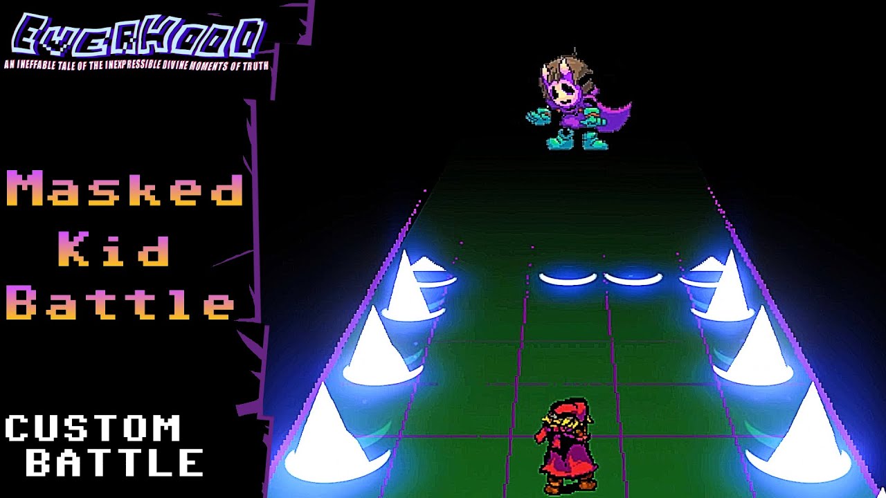 Everhood CUSTOM BATTLE: Masked Kid Battle