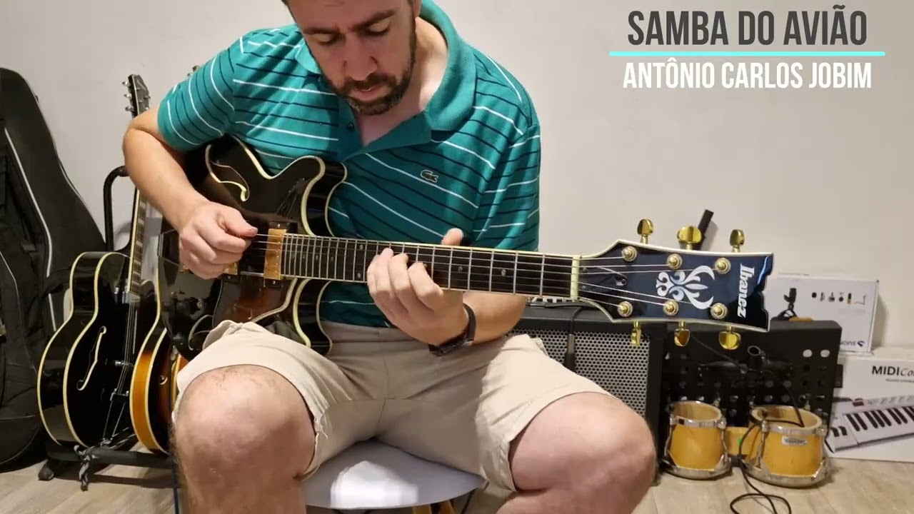 Samba do Avião – Antônio Carlos Jobim | Jazz Guitar Cover @TomJobimOficial