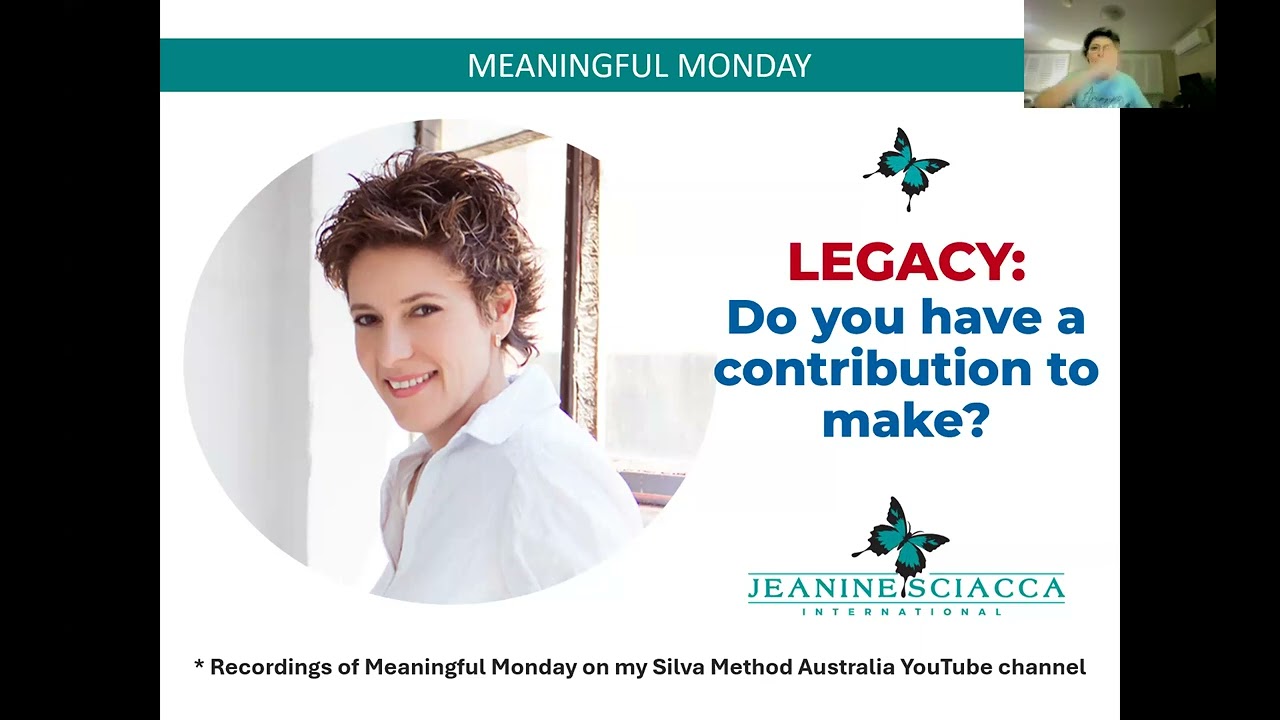 Meaningful Monday_Legacy: Do You Have A Contribution To Make?