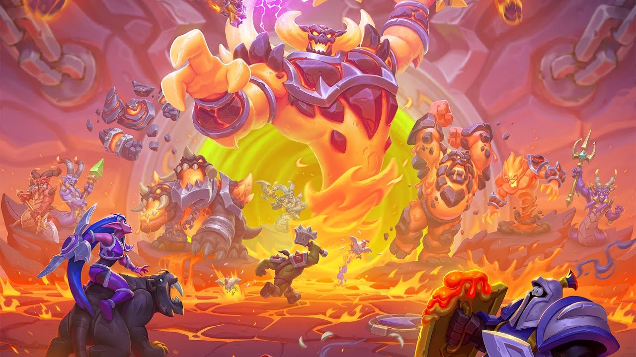 Warcraft Rumble - Molten Core - Wing 2 - Gehennas and Shazzrah & Garr
