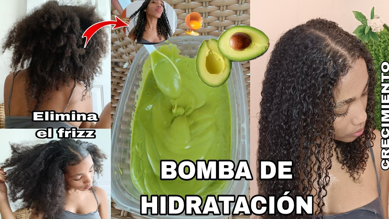 KERATINA CASERA DE AGUACATE PARA CABELLO SECO Y MALTRATADO 🥑 CRECIMIENTO Y ANTIFRIZZ|Rachell