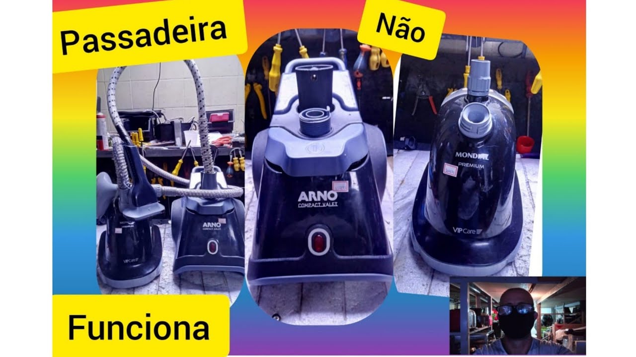 Passadeira a vapor não funciona