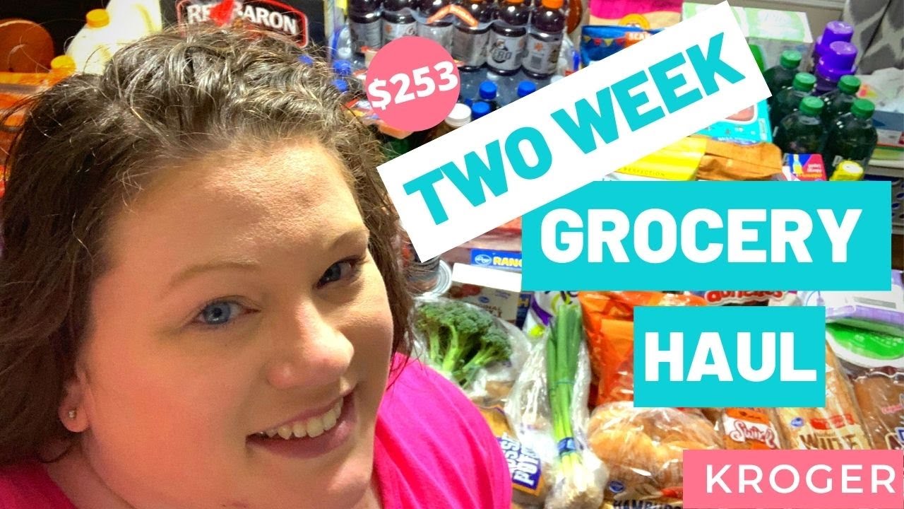 🛒 MASSIVE $253 TWO WEEK GROCERY HAUL WITH PRICES! 🛒| ✅GROCERIES ON A BUDGET | BRADY BROWNING ⭐️