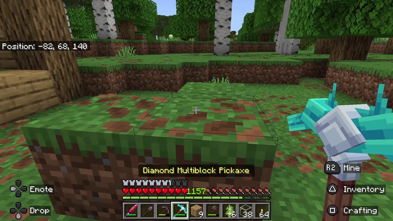 Minecraft worlds.