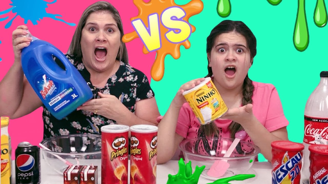 NÃO ESCOLHA O INGREDIENTE ERRADO! SLIME CHALLENGE COM SABOTAGEM