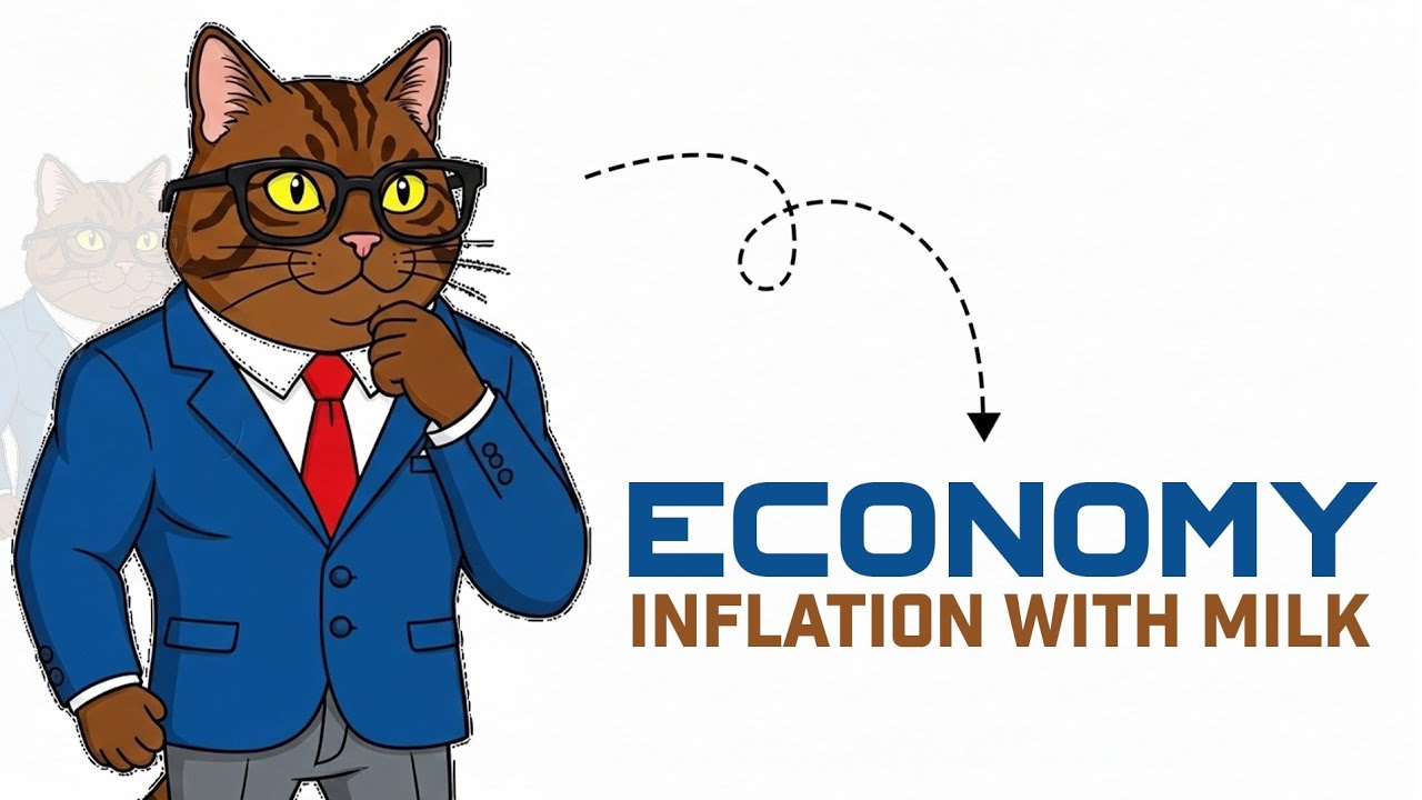 The Secret of Rising Prices🤯🥶 | Inflation Through Milk Example🥛